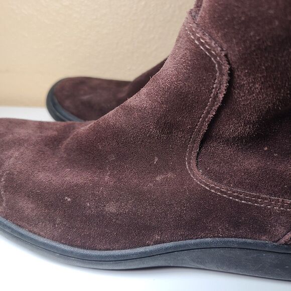 Timberland Smartwool Collab Waterproof Winter Brown Leather Boots Women's Size 7 - Picture 5 of 12